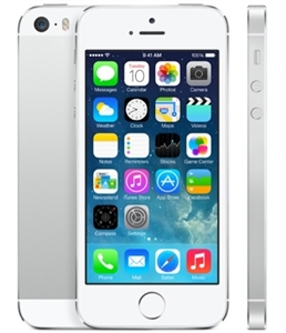 Apple iPhone 5s 32GB Silver / White Cell Phones RB