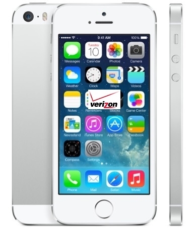 IPHONE 5S 32GB SILVER VERIZON  PAGEPLUS LTE  GSM UNLOCKED FACTORY ...