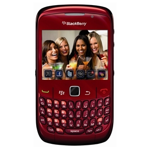 WHOLESALE CELL PHONES, BLACKBERRY CURVE 8520 RED GSM UNLOCKED RB