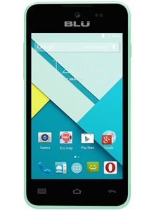 New Blu Advance 4.0L A010u GREEN 4G Cell Phones