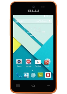 New Blu Advance 4.0L A010u Orange 4G Cell Phones