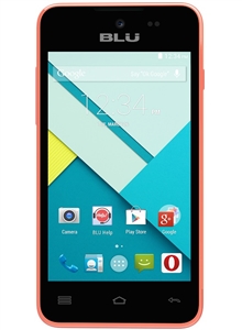 New Blu Advance 4.0L A010u Pink 4G Cell Phones