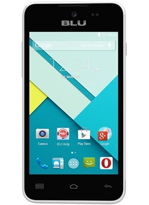 New Blu Advance 4.0L A010u White 4G Cell Phones