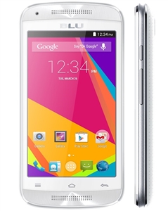New BLU Dash C Music D390u White Cell Phones