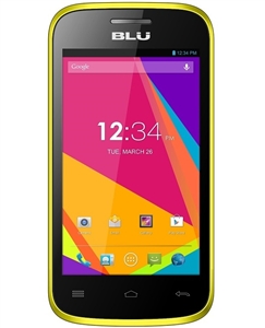 Wholesale Brand New BLU Dash Jr 4.0K D143K Yellow Unlocked Cell Phones