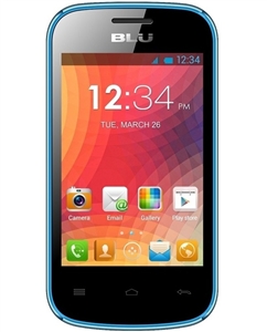 New Blu Dash Jr D140k Blue Cell Phones