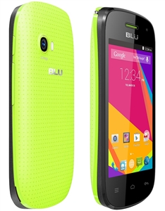 New Blu Dash Jr Tv D141t Yellow Cell Phones