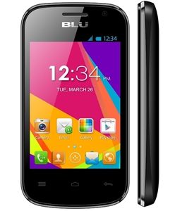 New Blu Dash Jr W D141w BLACK Android Cell Phones