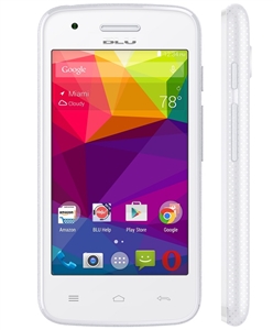 New BLU DASH L D050u 4G WHITE Cell Phones