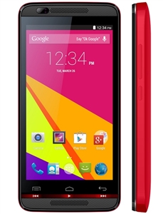New BLU DASH MUSIC 4.5 D490 Red Android Cell Phones