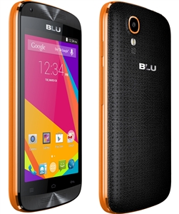 New Dash C Music D390u Black / Orange Cell Phones