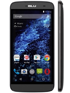 New BLU DASH X PLUS D950U 4G BLACK Cell Phones