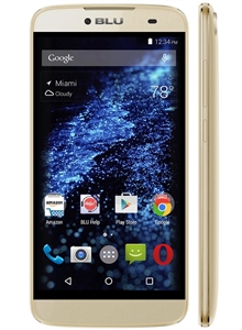 New BLU DASH X PLUS D950U 4G GOLD Cell Phones