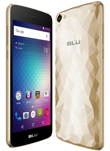 New Blu DIAMOND M D210u 4G GOLD Cell Phones