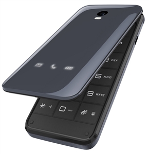 New BLU DIVA FLIP T390 BLACK Cell Phones