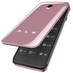New BLU DIVA FLIP T390 PINK Cell Phones