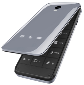 New BLU DIVA FLIP T390 SILVER Cell Phones