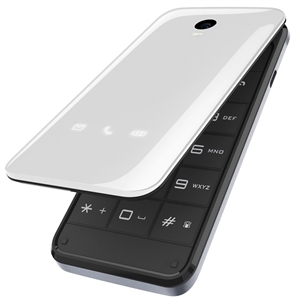 New BLU DIVA FLIP T390 WHITE Cell Phones