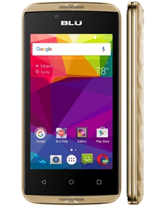 New Blu ENERGY DIAMOND MINI E090U 4G GOLD  Cell Phones
