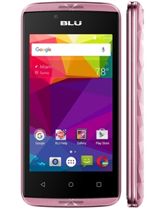 New Blu ENERGY DIAMOND MINI E090U 4G PINK  Cell Phones