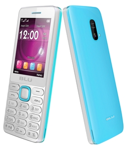 New BLU Janet L T230 White-Blue Dual-Sim Cell Phones