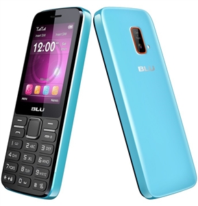 New Blu Janet T175 Blue Dual-Sim Cell Phones