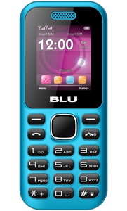 New Blu Jenny II T177 Blue Cell Phones
