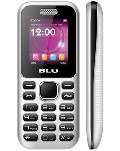 New Blu Jenny II T177 White Cell Phones
