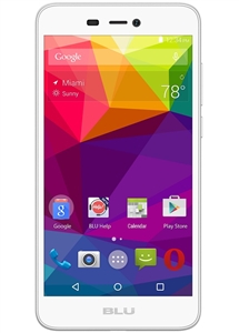 New Blu Studio 5.5 HD S150u WHITE 4G Cell Phones