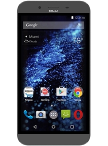 New Blu Studio XL D850Q 6.0 BLACK 4G Cell Phones