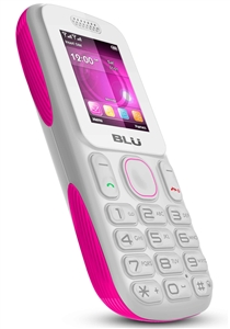 Wholesale Cell Phones, Brand New BLU TANK T191 White / Pink