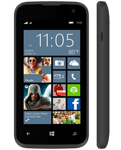 New Blu Win Jr 4.0 W410u Grey 4g Windows Cell Phones