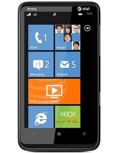 HTC HD7 S Zune 4G Windows Mobile  AT&T Cell Phones CR