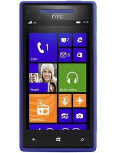 HTC Windows 8x Blue 4G LTE AT&T Cell Phones RB
