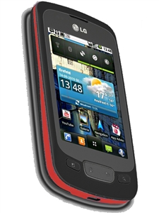 Wholesale LG Optimus One P500 Red GSM Unlocked Cell Phones RB