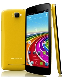 Wholesale Brand New Maxwest Gravity 5.5 Yellow Cell Phones