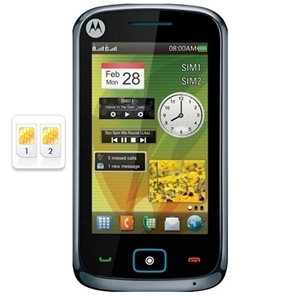 WHOLESALE NEW MOTOROLA EX128 KINGFISHER WHITE DUAL SIM GSM UNLOCKED