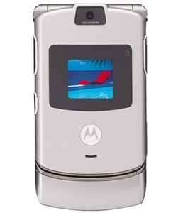 Wholesale Motorola Razr V3 Silver Unlocked Cell Phones RB