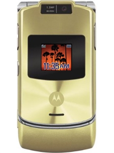 Motorola Razr V3xx Gold Cell Phones RB