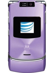 Motorola Razr V3xx Purple Cell Phones RB