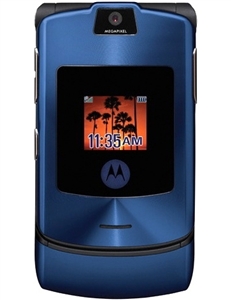 Motorola V3i Blue Cell Phones RB