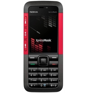 WHOLESALE NEW NOKIA 5310 XPRESSMUSIC BLACK / RED T-MOBILE