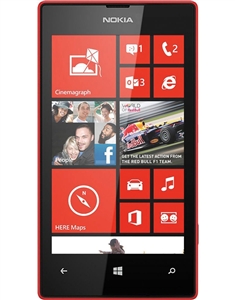Nokia Lumia 520 Black &amp; Red Cell Phones RB