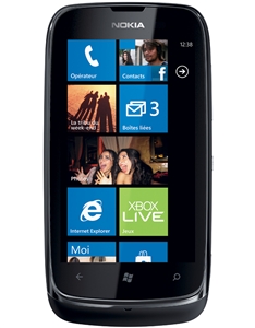 Wholesale Nokia Lumia 610 4G Black Unlocked Cell Phones Factory Refurbished