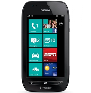 WHOLESALE NEW NOKIA LUMIA 710 4G BLACK LTE T-MOBILE GSM UNLOCKED