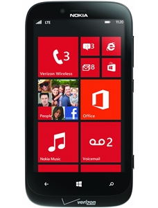 Nokia Lumia 822 Black 4G LTE Verizon / PagePlus Cell Phones RB
