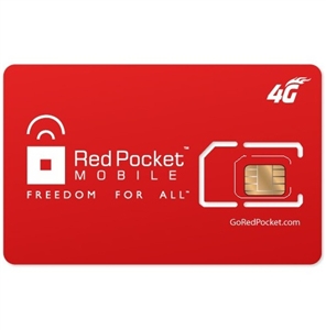 WHOLESALE RED POCKET GSM-AT&T SIM DUAL-CUT STANDARD & MICRO