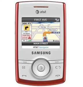 WHOLESALE NEW SAMSUNG PROPEL A767 WHITE RED 3G AT&T GSM UNLOCKED