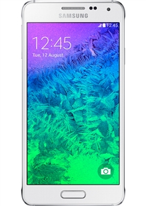 Samsung Galaxy Alpha G850a White 4G LTE Cell Phones RB