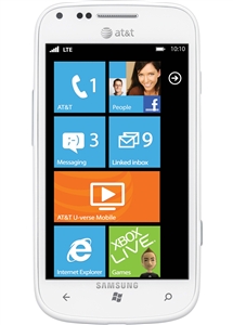 Samsung Focus 2 I667 White Windows Cell Phones RB